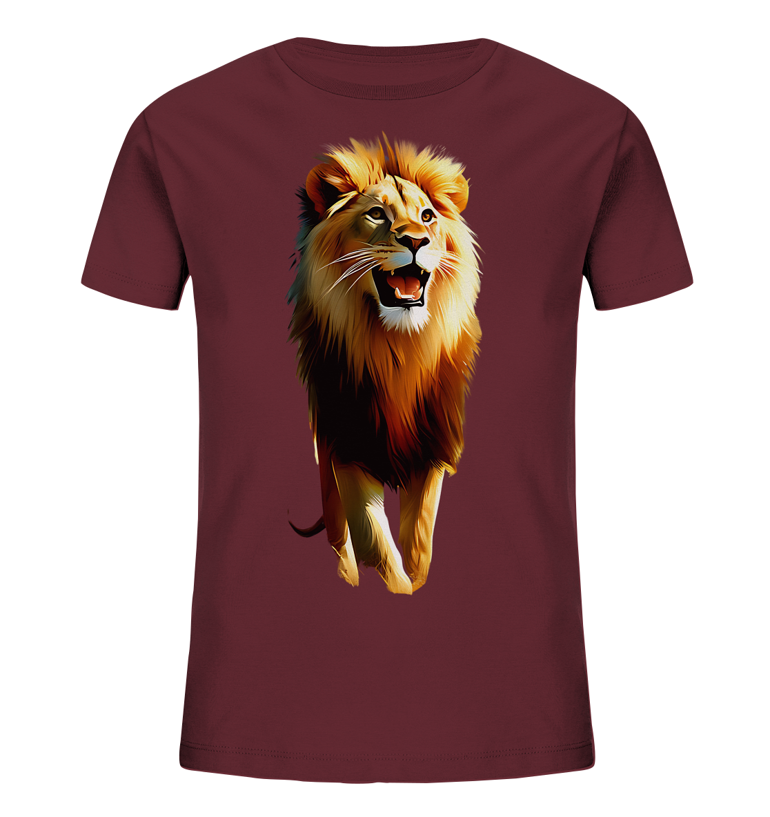 Kinder T-Shirt – Schritt des goldenen Löwen