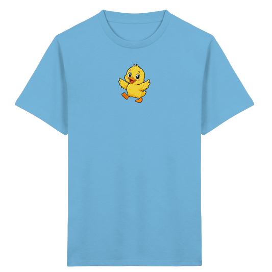Fröhliches Küken T-Shirt für kleine Entdecker - Kinder Bio T-Shirt