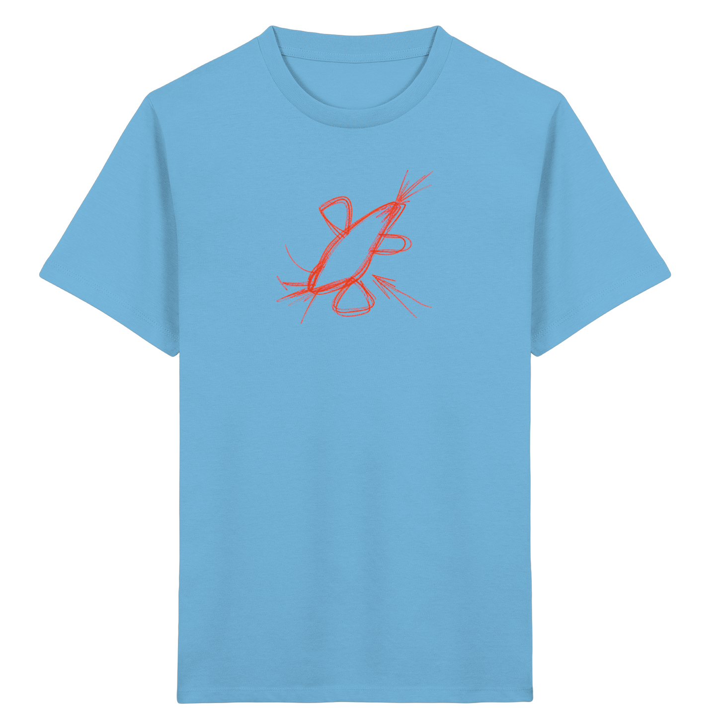 Kupferne Wackelrakete für Kinder - Kinder Bio T-Shirt