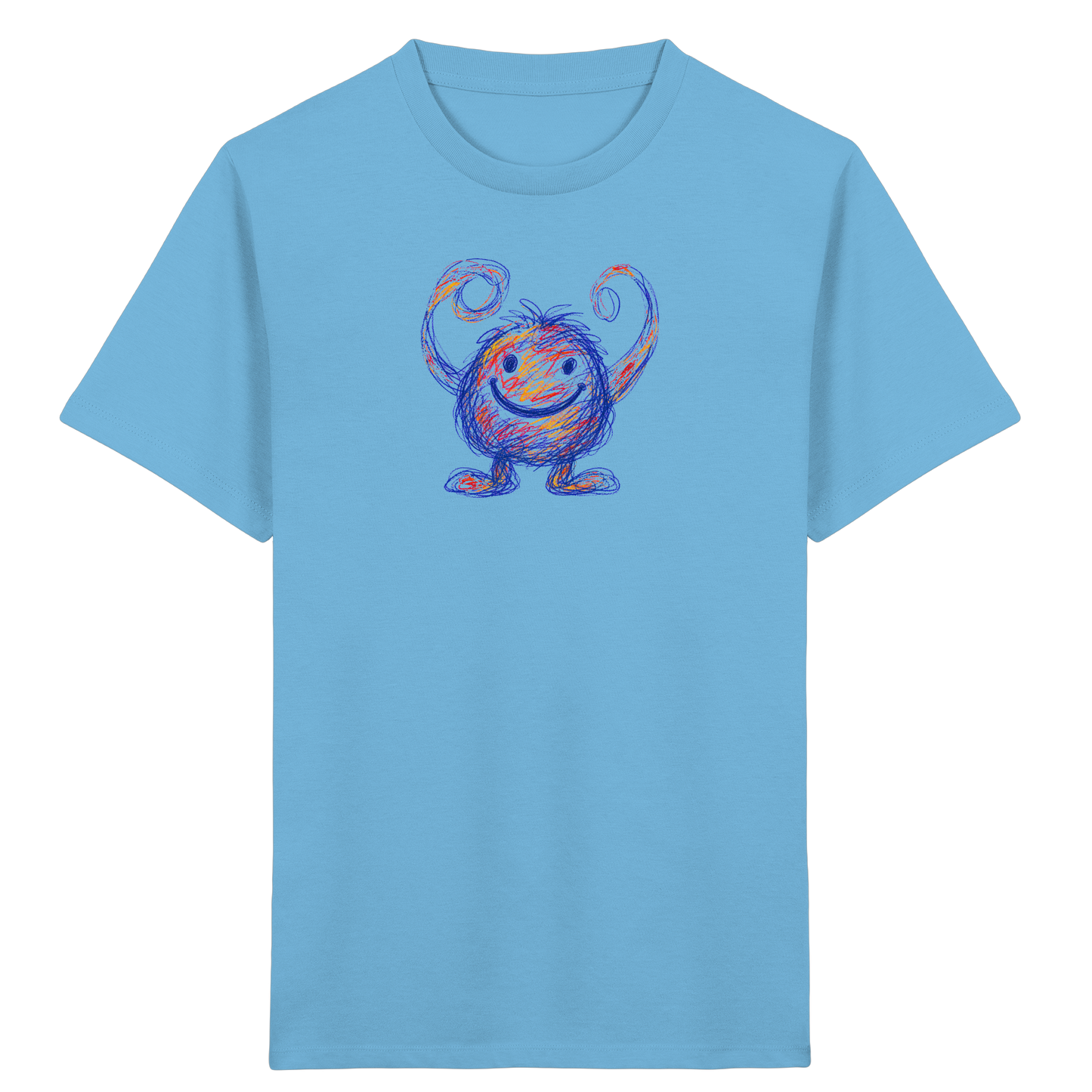 Nudelarme Kritzelmonster Shirt - Kinder Bio T-Shirt