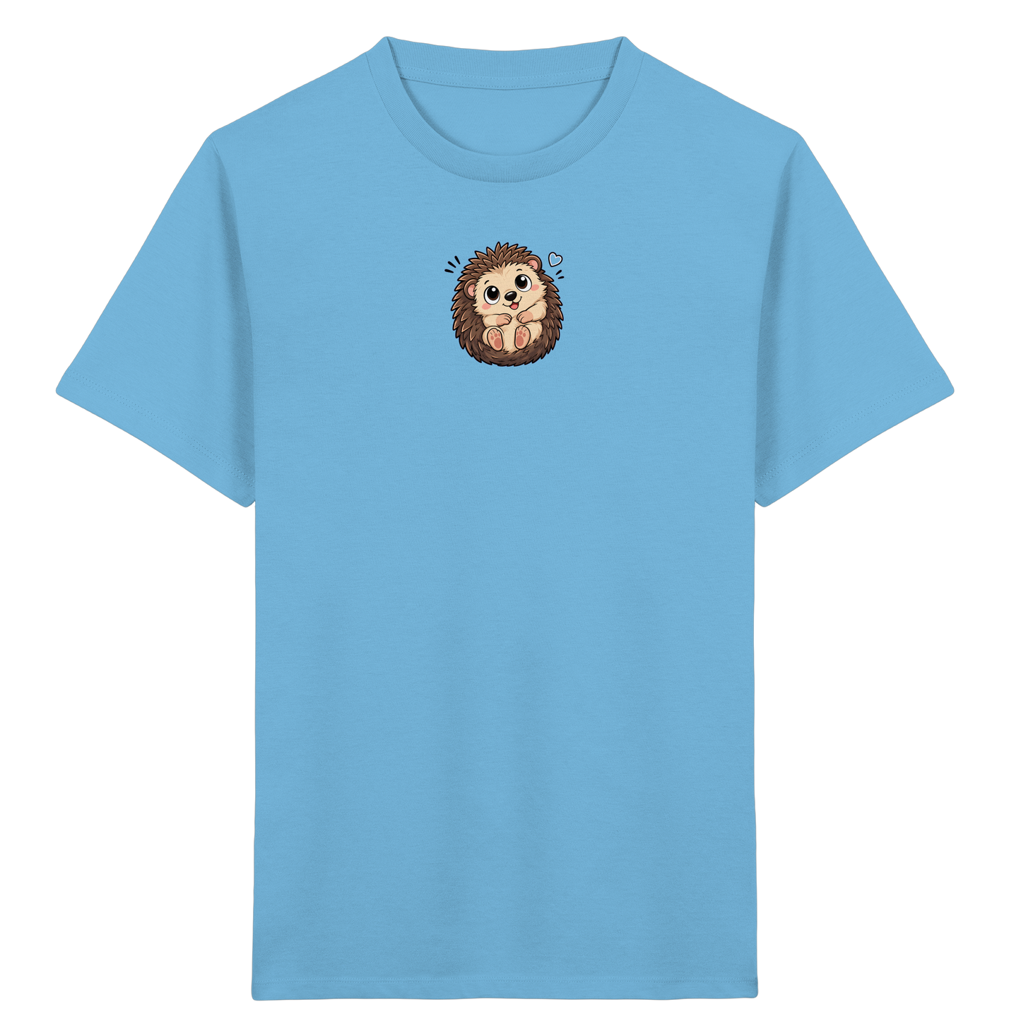 Niedlicher Igel: Fröhliches Kinder T-Shirt - Kinder Bio T-Shirt