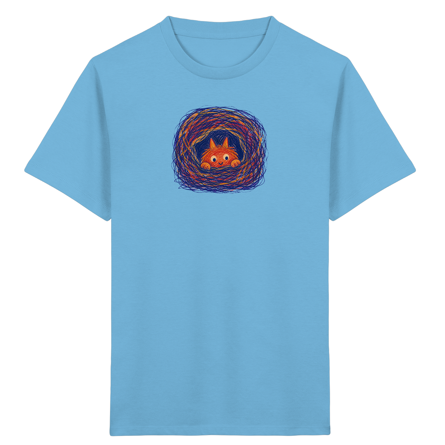 Kuschelhöhle Monster Kinder Shirt - Kinder Bio T-Shirt
