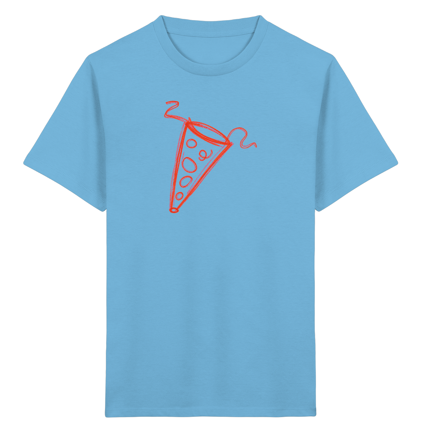 Orange Kringel Schultüte Shirt - Kinder Bio T-Shirt
