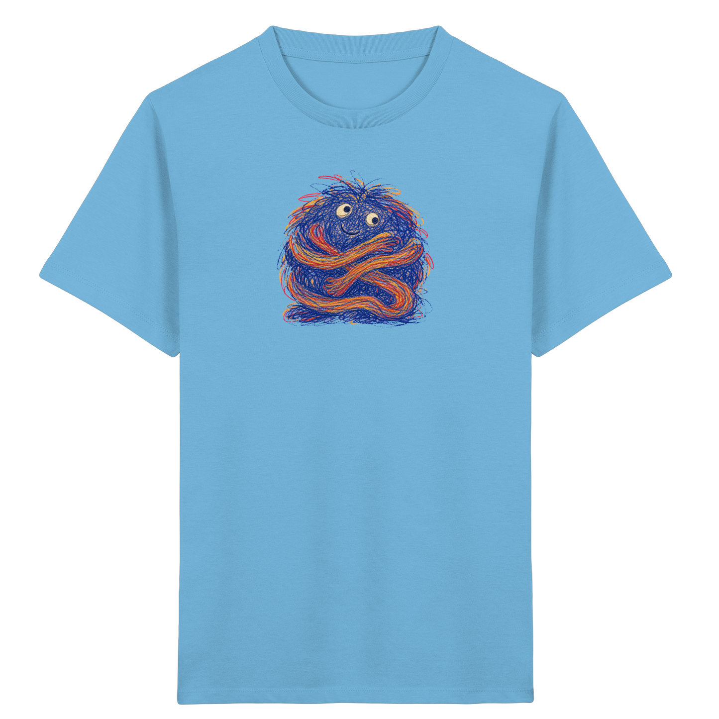 Knuddelknäuel Kritzelmonster Shirt - Kinder Bio T-Shirt