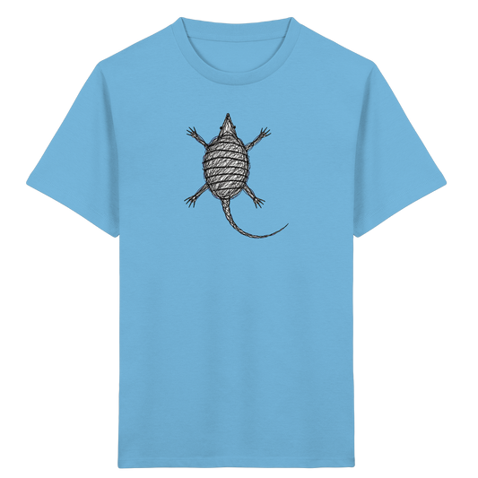 Gürteltier von oben - Kinder Bio T-Shirt