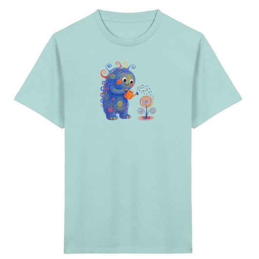Kringelblume Monster Kinder T-Shirt - Kinder Bio T-Shirt