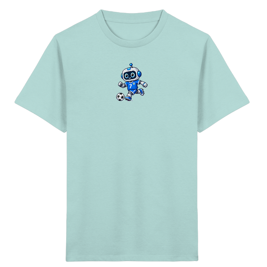 Pixel-Roboter: Retro-Shirt für kleine Technikfans - Kinder T-Shirt