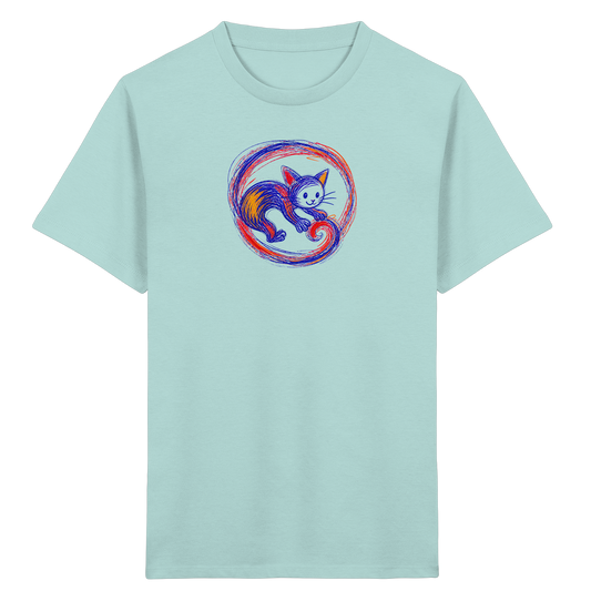 Kringelschwanz Monster Kinder T-Shirt - Kinder Bio T-Shirt