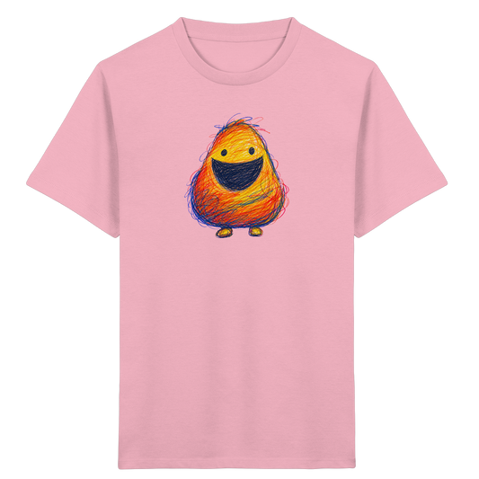 Zahnloses Grinsen Monster Shirt - Kinder Bio T-Shirt