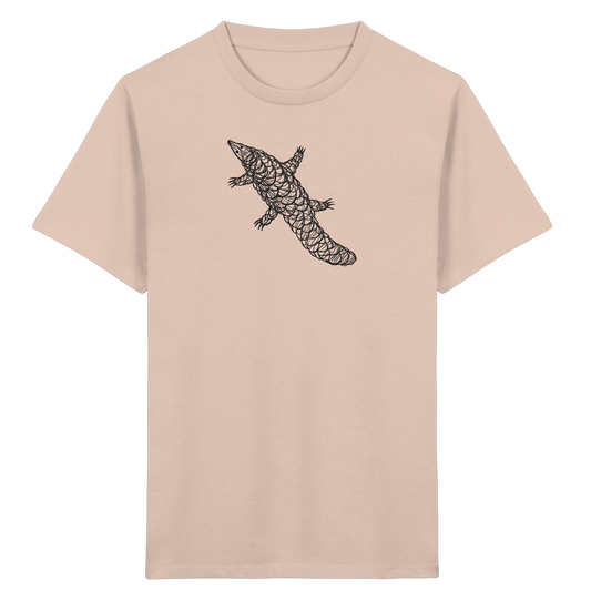 Schuppentier von oben - Kinder Bio T-Shirt