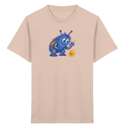 Klecksfreund Monster Kinder T-Shirt - Kinder Bio T-Shirt