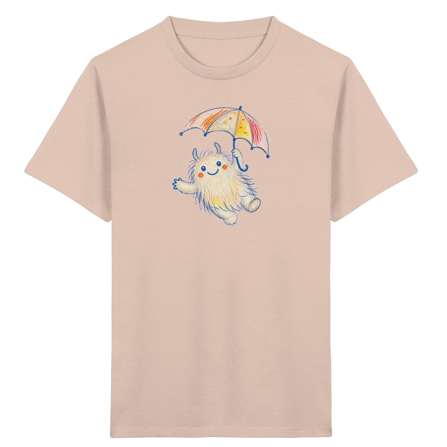 Schirmflieger Monster Kinder T-Shirt - Kinder Bio T-Shirt