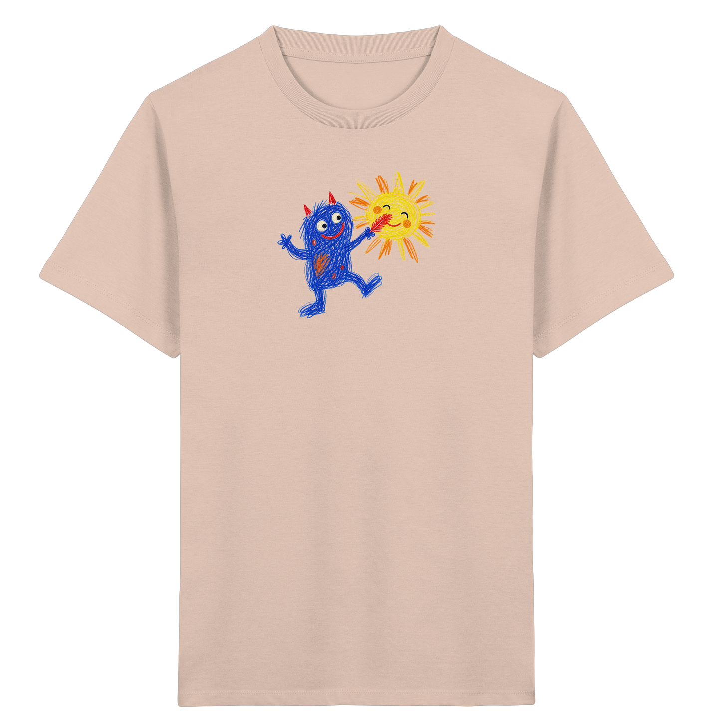 Sonnenkitzler Monster Kinder Shirt - Kinder Bio T-Shirt