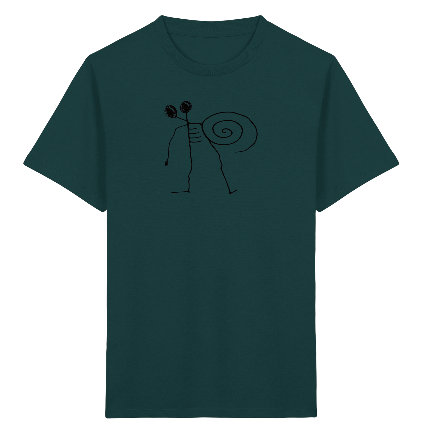 Kinder T-Shirt – Schneckenrücken Wesen Kinder Shirt