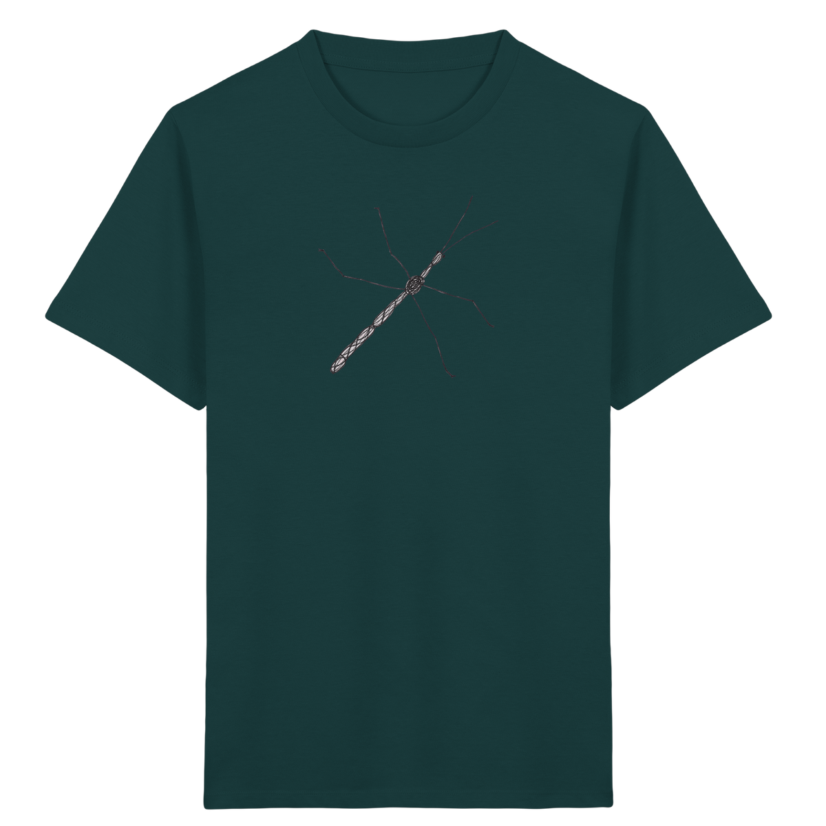 Stabheuschrecke von oben - Kinder Bio T-Shirt