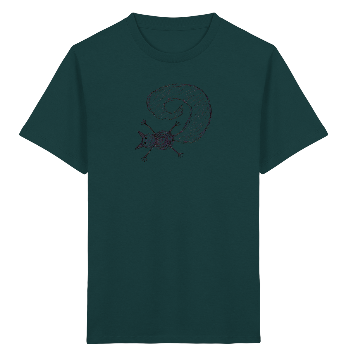 Eichhörnchen von oben Shirt - Kinder Bio T-Shirt
