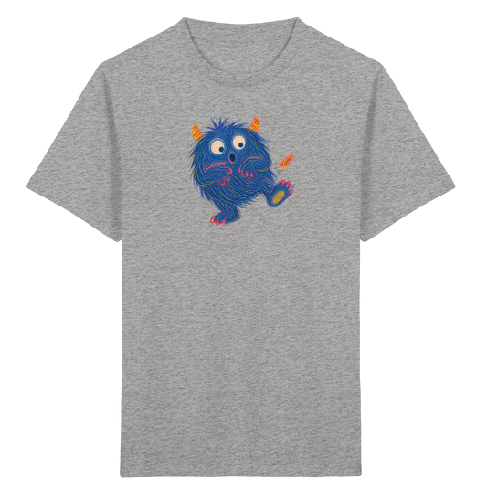 Kitzelzottel lacht im Federkitzel - Kinder Bio T-Shirt