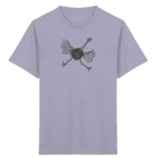 Strauß von oben - Kinder Bio T-Shirt