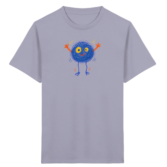 Hüpfkugel Kritzelmonster Kinder T-Shirt - Kinder Bio T-Shirt