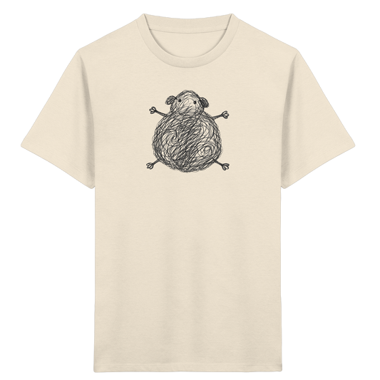 Meerschweinchen von oben - Kinder Bio T-Shirt