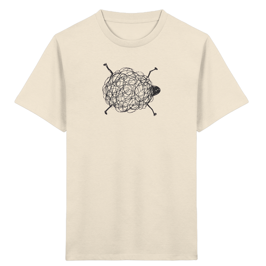 Schaf von oben Shirt - Kinder Bio T-Shirt