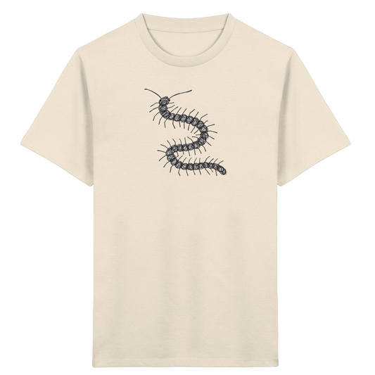 Tausendfüßer von oben - Kinder Bio T-Shirt