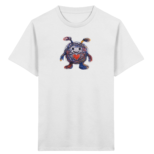 Herzknäuel Monster Kinder T-Shirt - Kinder Bio T-Shirt
