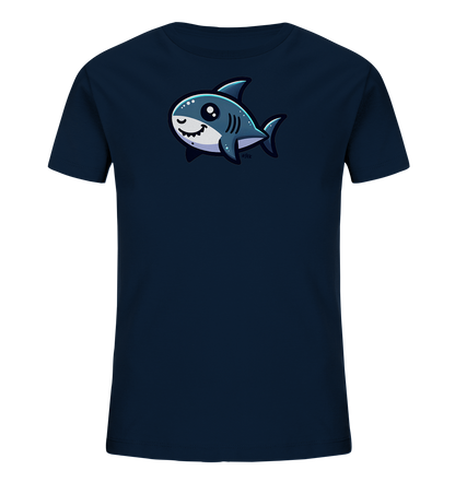 Kinder T-Shirt mit lachendem und zwinkerndem Hai