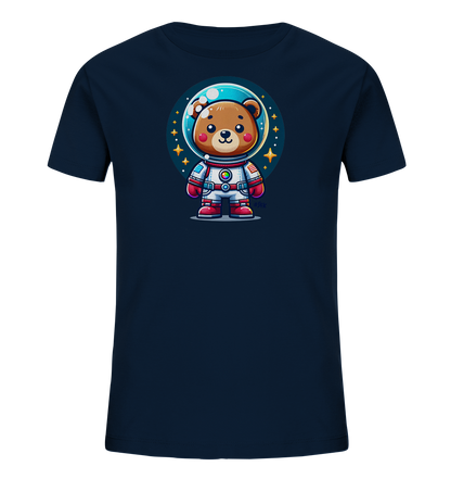 Kinder-T-Shirt mit Bär im Astronautenanzug