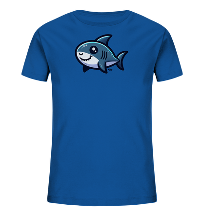 Kinder T-Shirt mit lachendem und zwinkerndem Hai