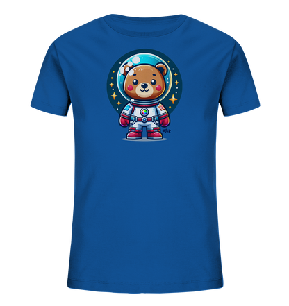 Kinder-T-Shirt mit Bär im Astronautenanzug