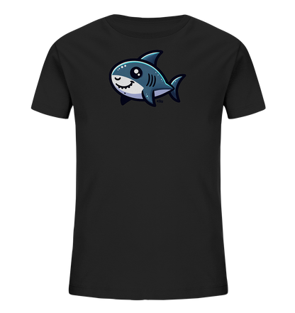 Kinder T-Shirt mit lachendem und zwinkerndem Hai