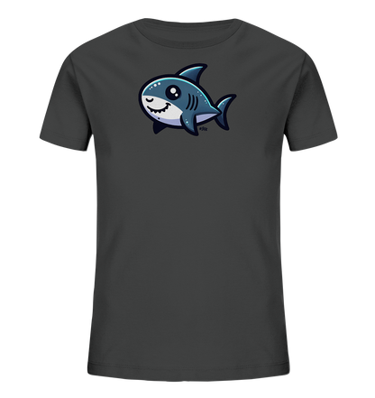 Kinder T-Shirt mit lachendem und zwinkerndem Hai