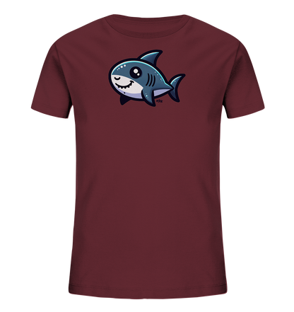 Kinder T-Shirt mit lachendem und zwinkerndem Hai