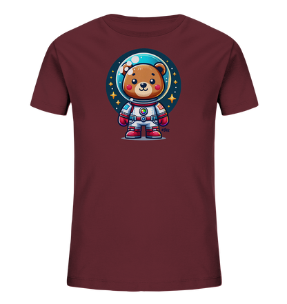 Kinder-T-Shirt mit Bär im Astronautenanzug