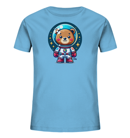 Kinder-T-Shirt mit Bär im Astronautenanzug