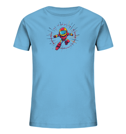 Kinder T-Shirt | Super-Roboter im Energieschub - Kinder Bio T-Shirt
