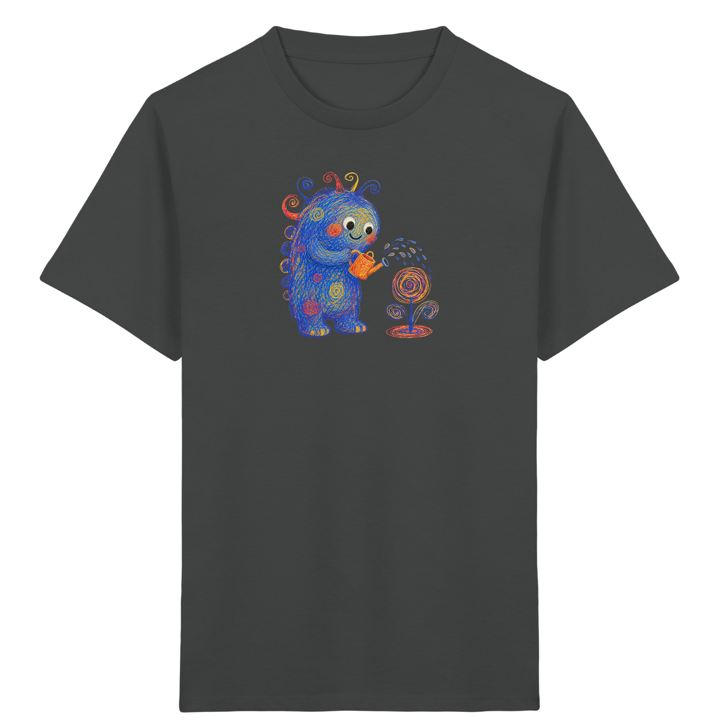 Kringelblume Monster Kinder T-Shirt - Kinder Bio T-Shirt