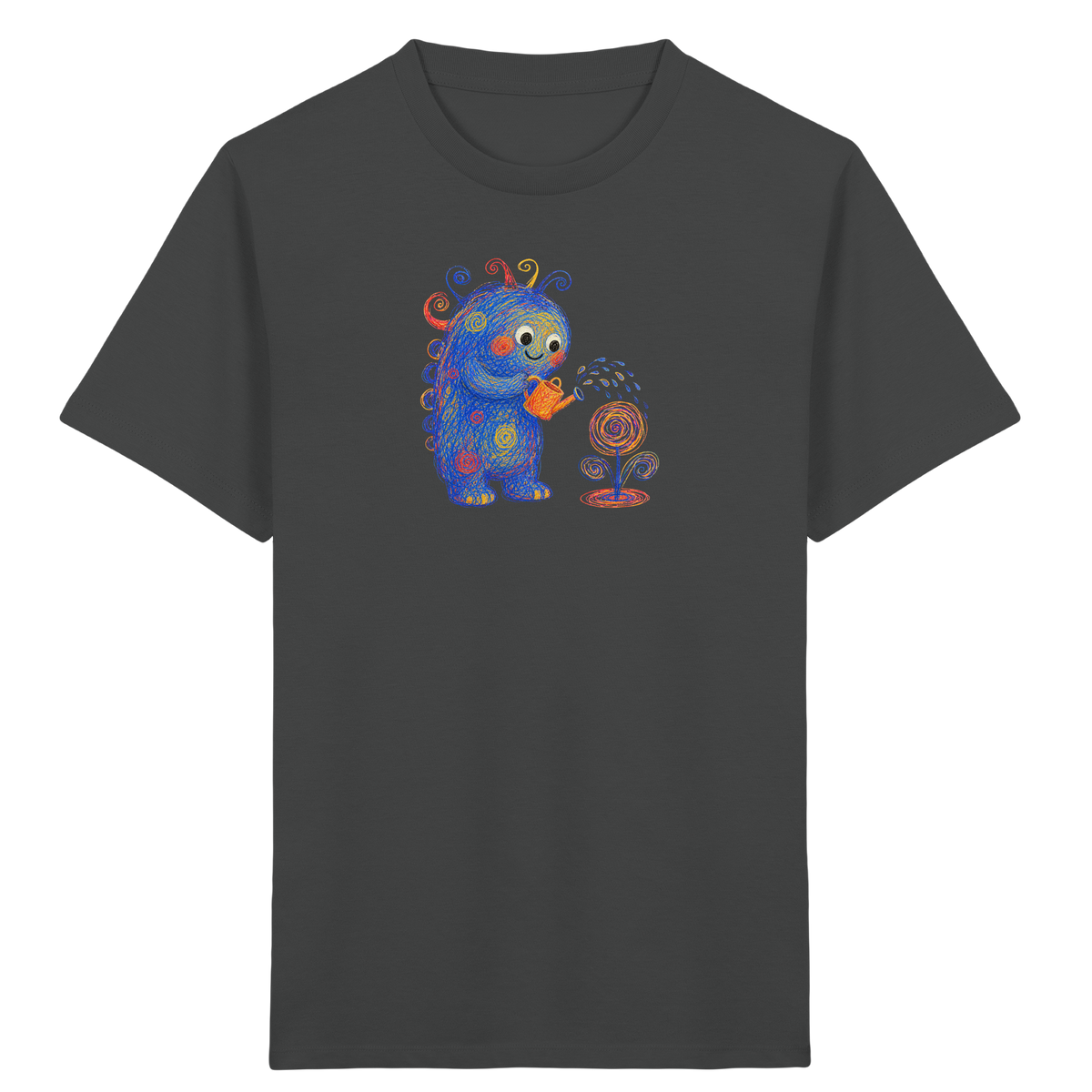 Kringelblume Monster Kinder T-Shirt - Kinder Bio T-Shirt