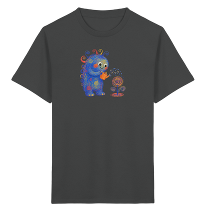 Kringelblume Monster Kinder T-Shirt - Kinder Bio T-Shirt
