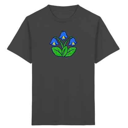 Kritzel Glockenblume Kinder Shirt - Kinder Bio T-Shirt
