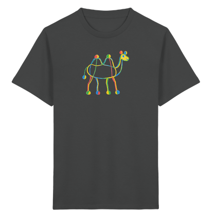 Farbpunkt Kamel Kinder Shirt - Kinder Bio T-Shirt