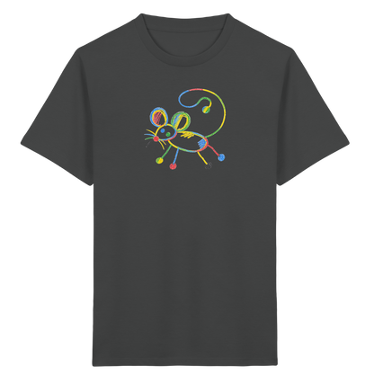 Farbpunkt Maus Kinder Shirt - Kinder Bio T-Shirt
