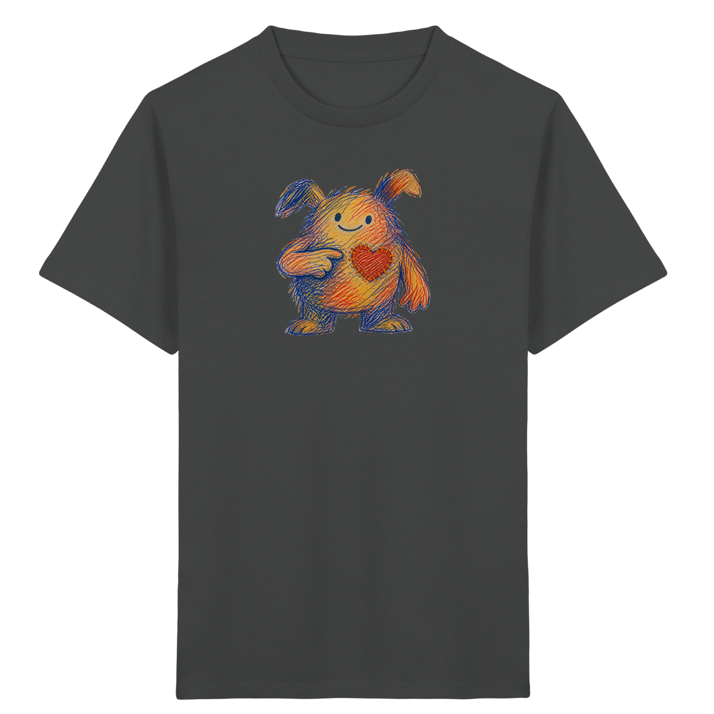 Flickenfreund Monster Kinder Shirt - Kinder Bio T-Shirt