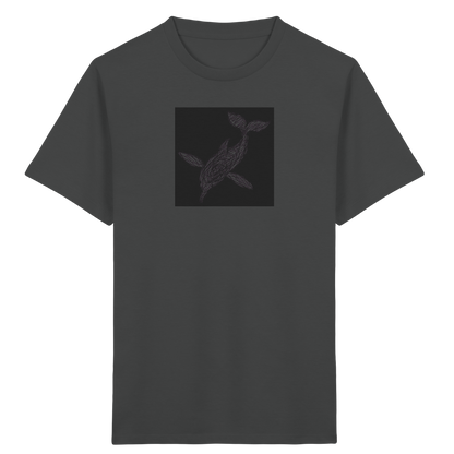 Delfin von oben - Kinder Bio T-Shirt