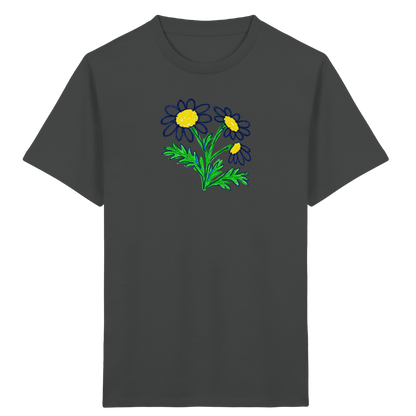 Kritzel-Kamille Kinder T-Shirt - Kinder Bio T-Shirt