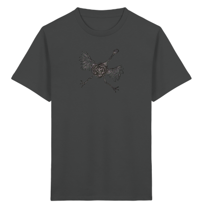 Strauß von oben - Kinder Bio T-Shirt
