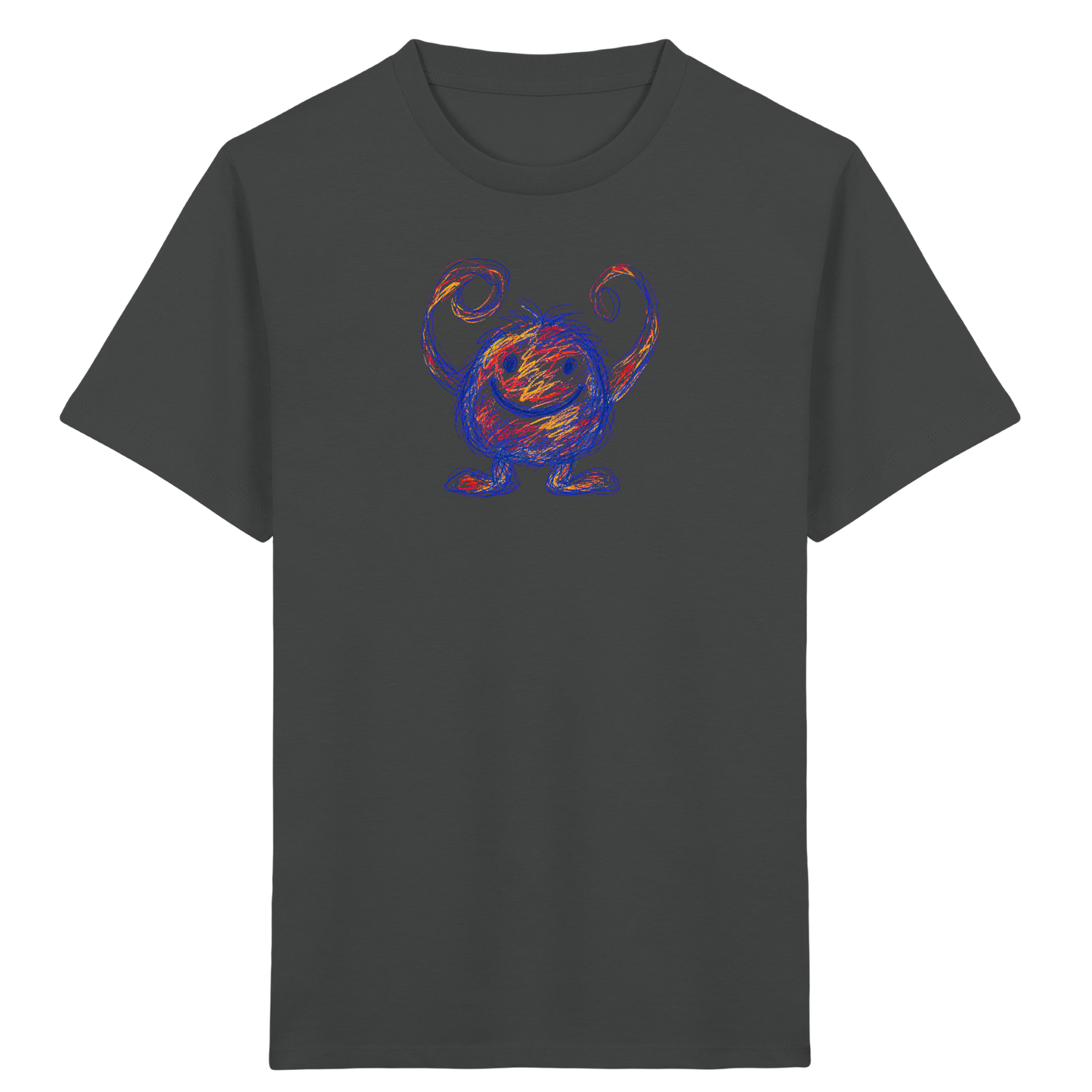 Nudelarme Kritzelmonster Shirt - Kinder Bio T-Shirt