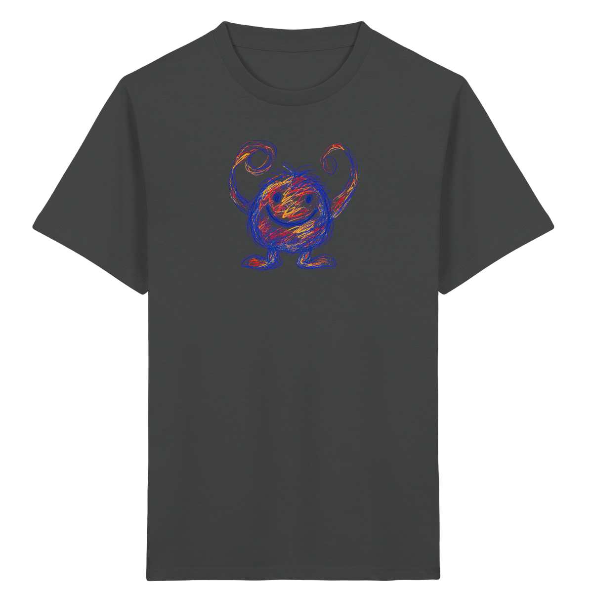 Nudelarme Kritzelmonster Shirt - Kinder Bio T-Shirt
