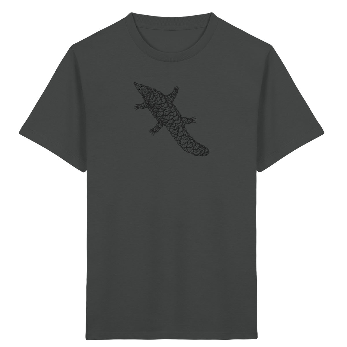 Schuppentier von oben - Kinder Bio T-Shirt
